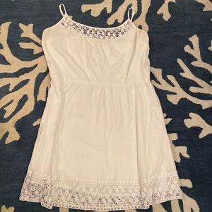 White Dress with Lace detail